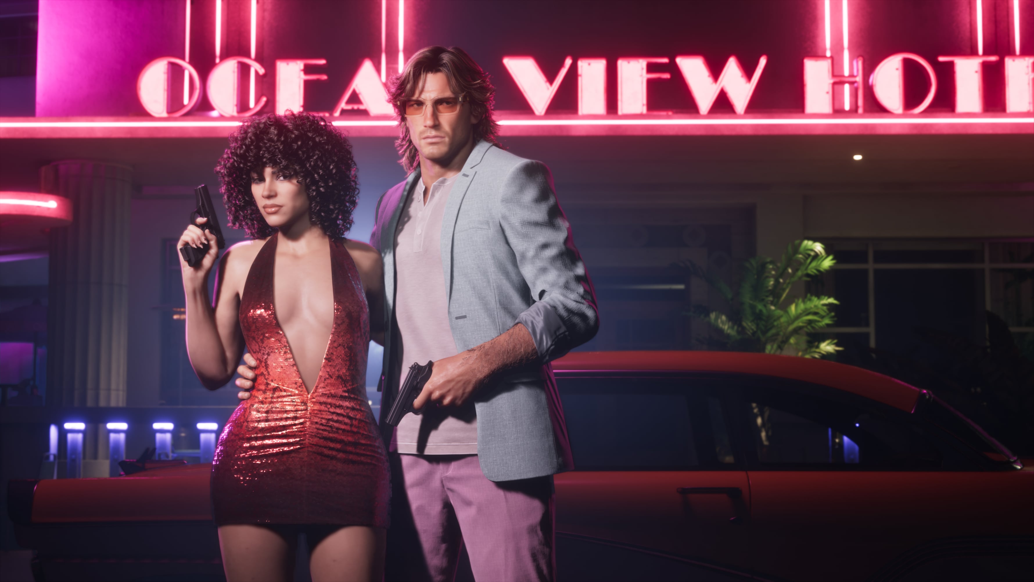 Arte oficial do Vintage Vice City Pack.